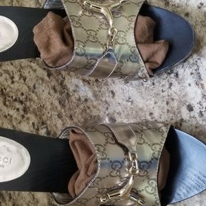 Gucci patform sandal